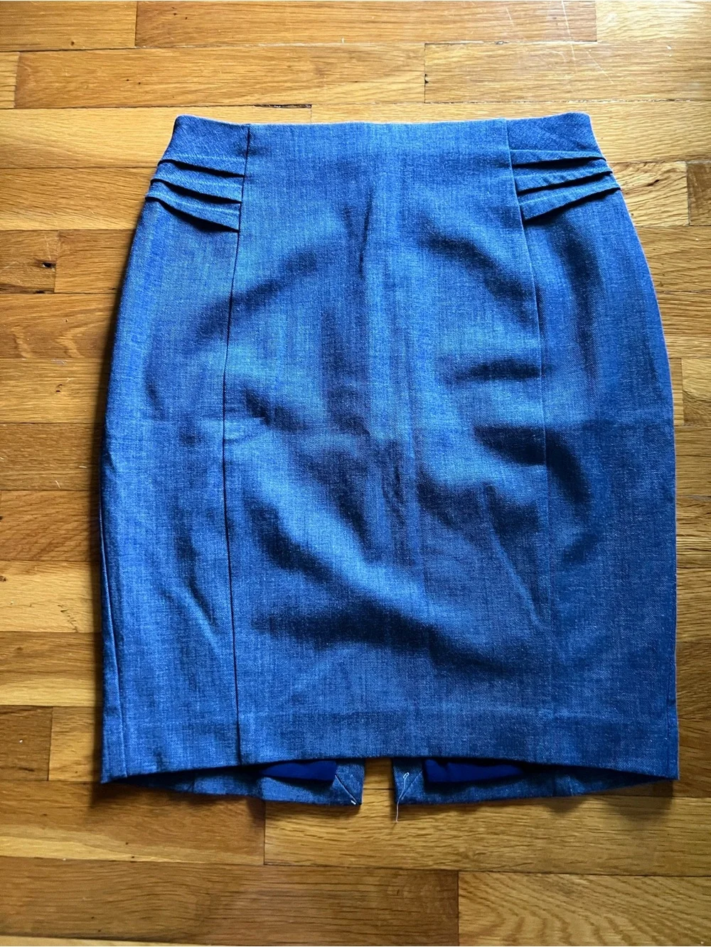 Express Classic Blue Pencil Skirt - Women's 6